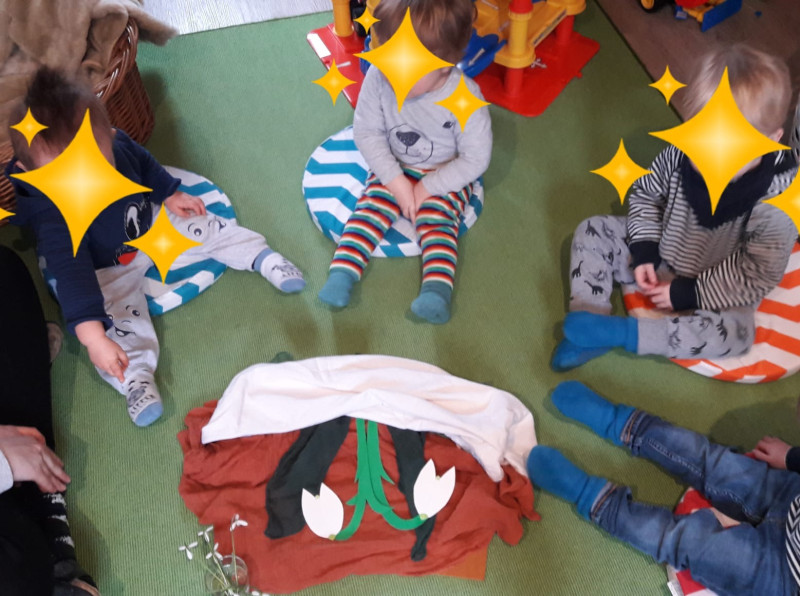 Legearbeit Schneeglöckchen